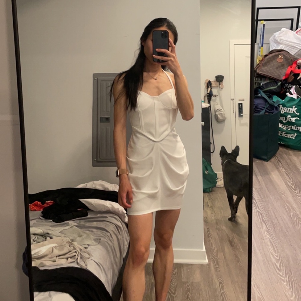 White party/event dress